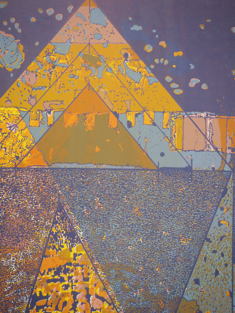 Jean-Pierre VIELFAURE : Royaume souterrain, Lithographie originale (photo de détail 6) - Crédit photo : Galerie Art.Paris