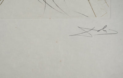 Salvador DALI : Le roi Marc, Gravure originale (photo de détail 7) - Crédit photo : Galerie Art.Paris