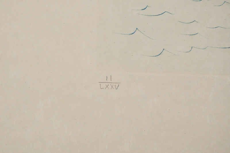 Salvador DALI : Le combat avec le Morhoult, Gravure originale (photo de détail 6) - Crédit photo : Galerie Art.Paris