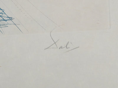 Salvador DALI : Frocin, le mauvais nain, Gravure originale (photo de détail 2) - Crédit photo : Galerie Art.Paris