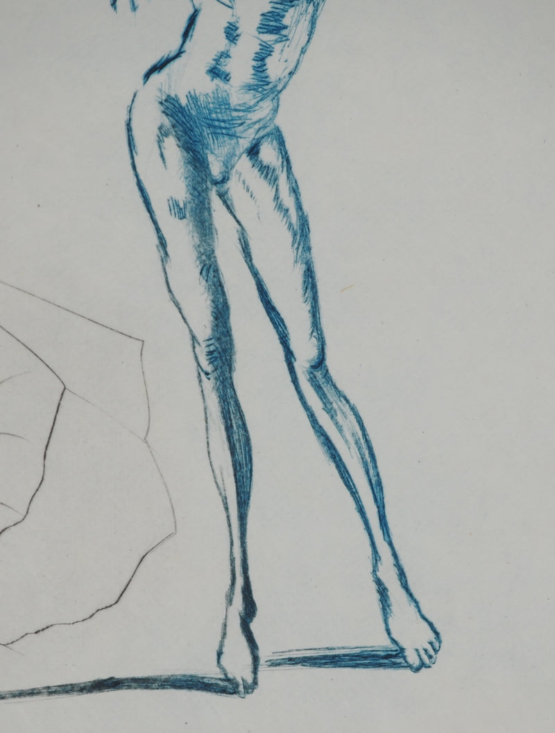 Salvador DALI : Les amants condamnés, Gravure originale (photo de détail 5) - Crédit photo : Galerie Art.Paris