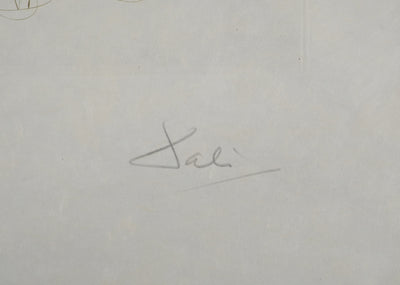 Salvador DALI : Frère Ogrin, l'ermite, Gravure originale (photo de détail 2) - Crédit photo : Galerie Art.Paris