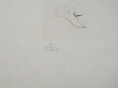 Salvador DALI : Les trois barons félons, Gravure originale (photo de détail 6) - Crédit photo : Galerie Art.Paris