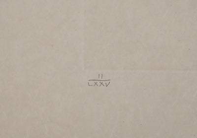 Salvador DALI : Le testament de Tristan, Gravure originale (photo de détail 5) - Crédit photo : Galerie Art.Paris