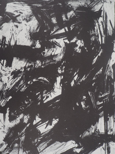 Emilio VEDOVA : Intolleranza, Lithographie originale (photo de détail 2) - Crédit photo : Galerie Art.Paris