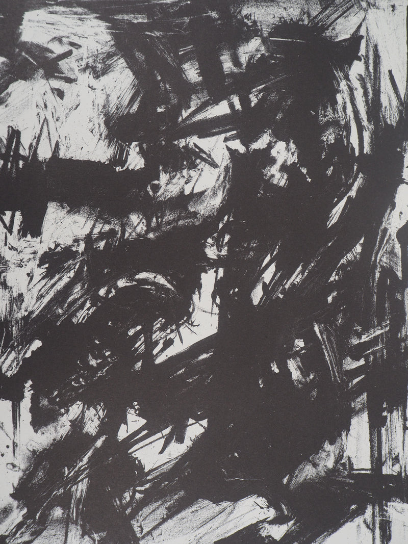 Emilio VEDOVA : Intolleranza, Lithographie originale (photo de détail 2) - Crédit photo : Galerie Art.Paris