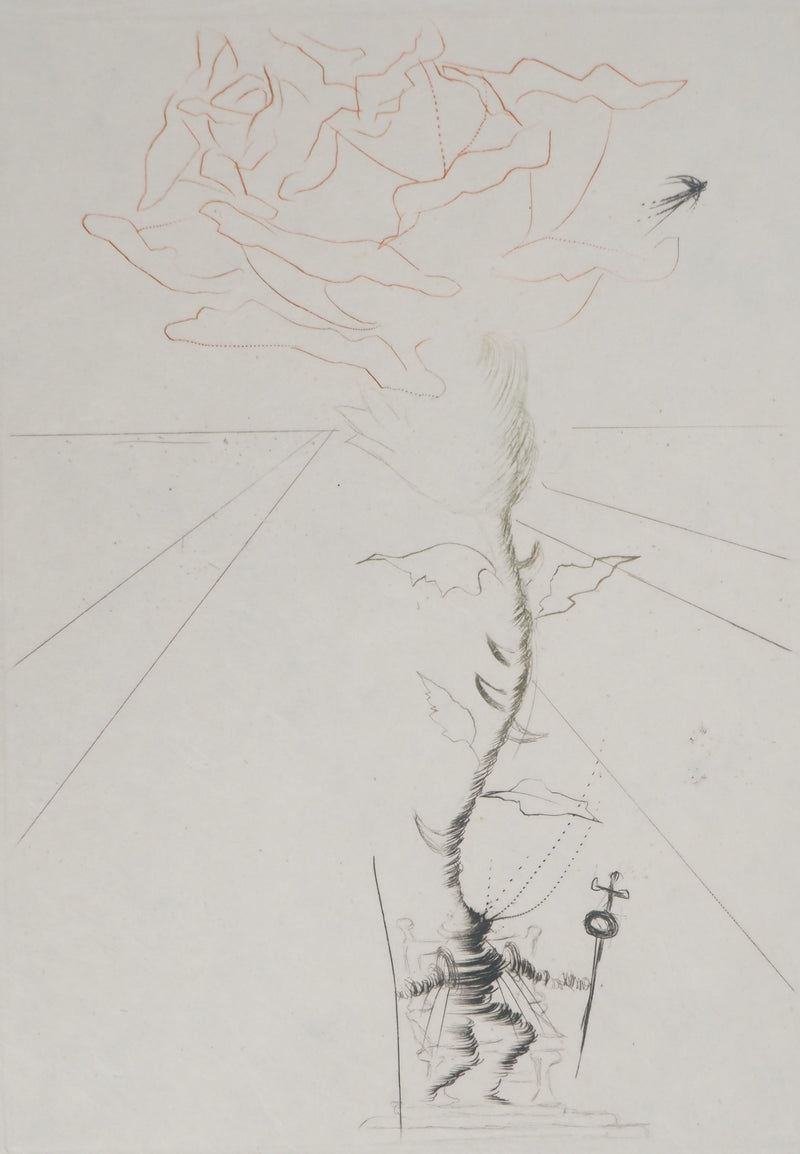 Salvador DALI : Henry III, Gravure originale (vue générale) - Crédit photo : Galerie Art.Paris