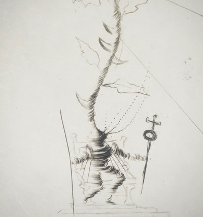 Salvador DALI : Henry III, Gravure originale (photo de détail 6) - Crédit photo : Galerie Art.Paris