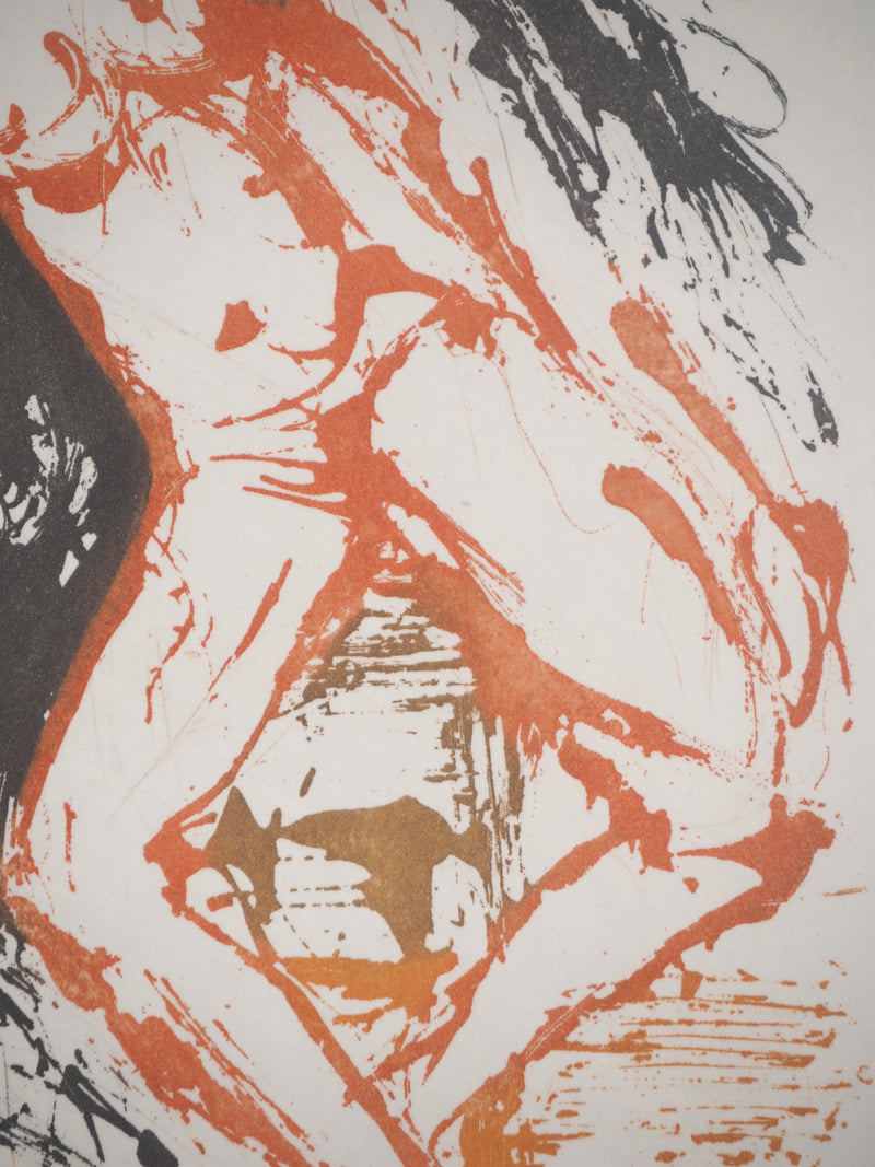 Salvador DALI : La paresse, Gravure originale (photo de détail 4) - Crédit photo : Galerie Art.Paris