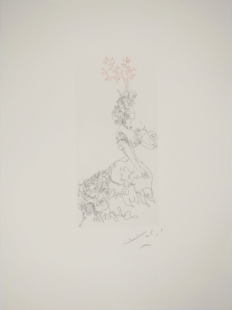 Salvador DALI : La dame de l&