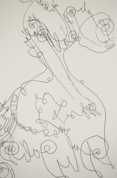 Salvador DALI : La dame de l'orangerie, Gravure originale (photo de détail 5) - Crédit photo : Galerie Art.Paris