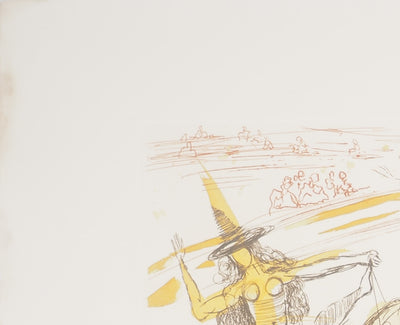 Salvador DALI : Ecuyère, Gravure originale signée