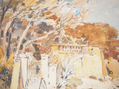 René LEVERD : Marseille en douceur, Aquarelle originale signée