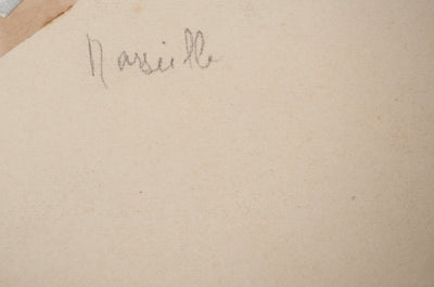 René LEVERD : Marseille en douceur, Aquarelle originale signée