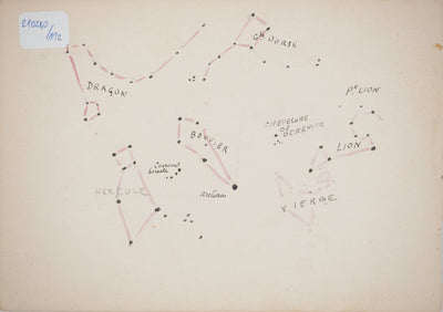 René LEVERD : Dans le parc de Marseille, Aquarelle originale signée