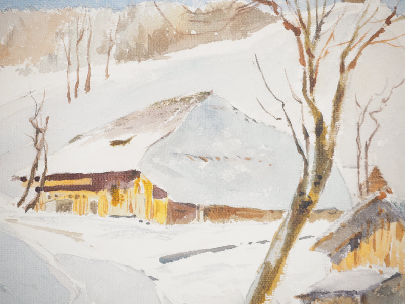 René LEVERD : La calèche, Aquarelle originale (photo de détail 5) - Crédit photo : Galerie Art.Paris