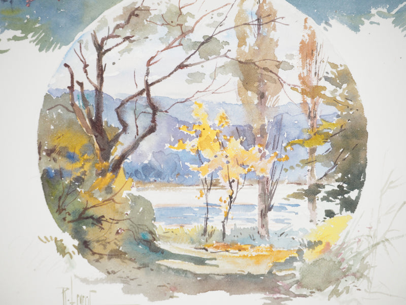 René LEVERD : Suisse, Sur les rives de l&