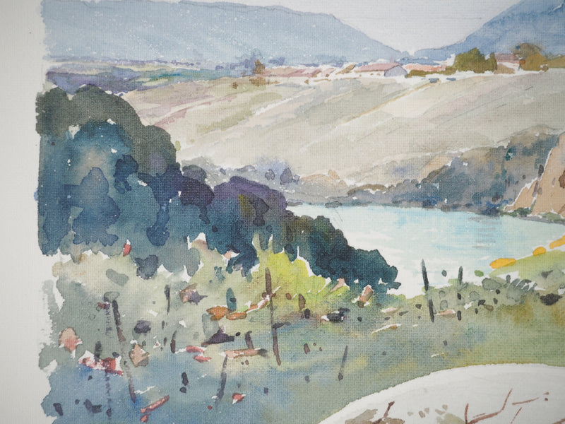 René LEVERD : Suisse, Sur les rives de l&