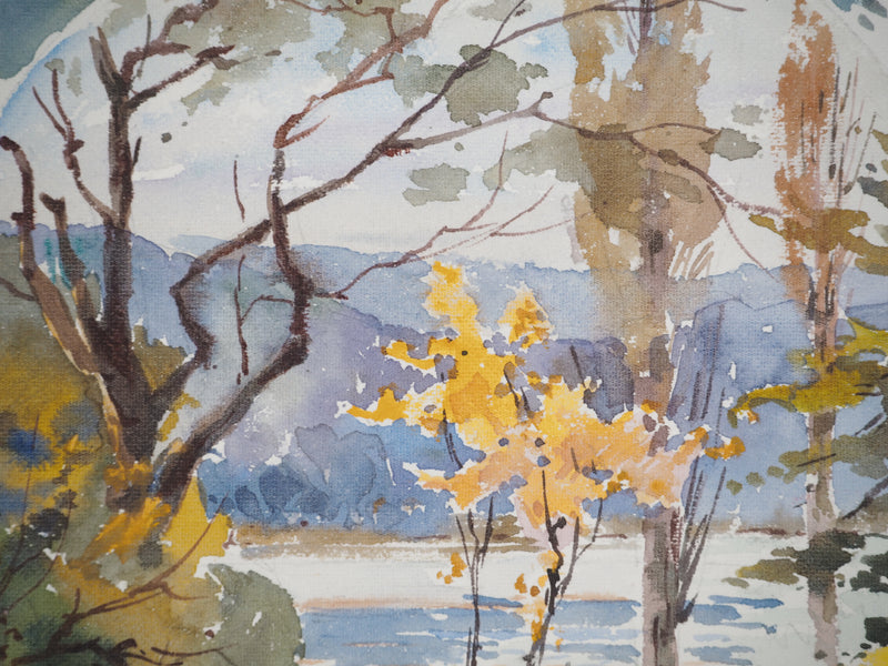 René LEVERD : Suisse, Sur les rives de l&