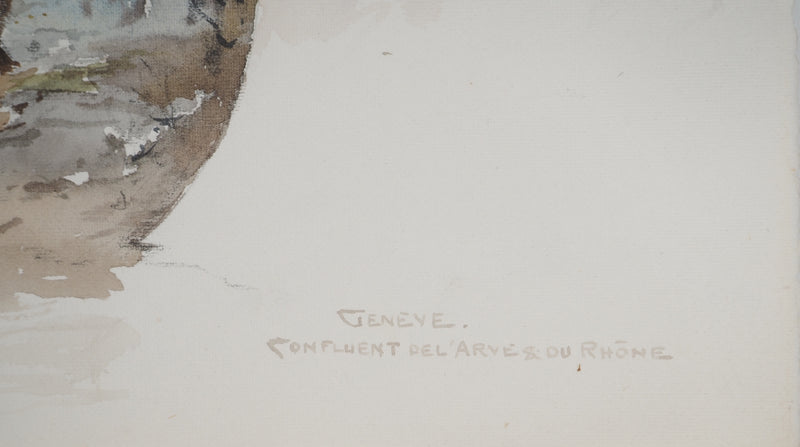 René LEVERD : Suisse, Confluent de l&