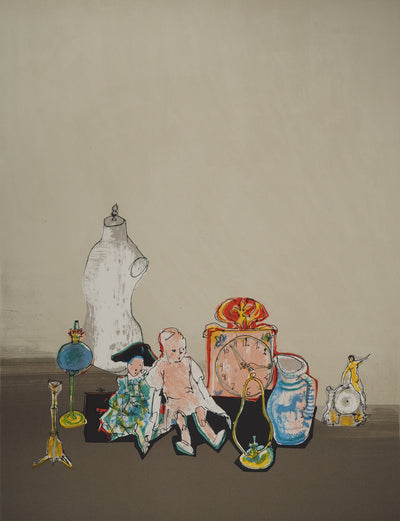 Jean JANSEM : Jeux d'enfants, Lithographie originale (photo de détail 3) - Crédit photo : Galerie Art.Paris