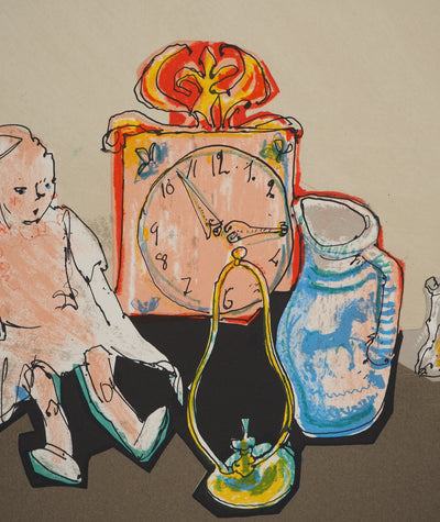 Jean JANSEM : Jeux d'enfants, Lithographie originale (photo de détail 4) - Crédit photo : Galerie Art.Paris