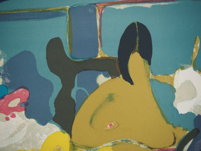 Alfred DEFOSSEZ : Matin d'été, Lithographie originale (photo de détail 4) - Crédit photo : Galerie Art.Paris