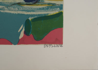 Alfred DEFOSSEZ : Matin d'été, Lithographie originale (photo de détail 2) - Crédit photo : Galerie Art.Paris