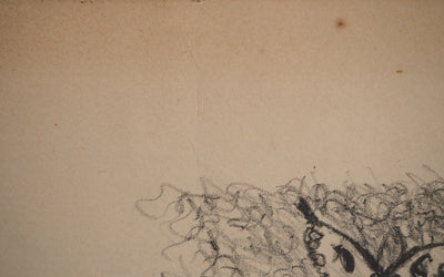 Edouard GOERG : Jeune fille au bouquet de fleurs, Lithographie originale (photo de détail 8) - Crédit photo : Galerie Art.Paris