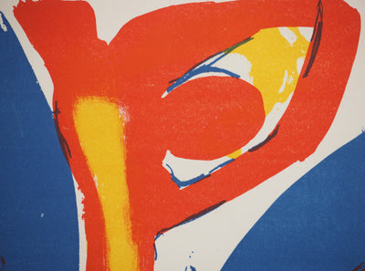 Bengt LINDSTROM : L'oeil rouge, Lithographie originale (photo de détail 4) - Crédit photo : Galerie Art.Paris
