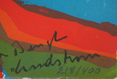Bengt LINDSTROM : Les grands yeux, Lithographie originale (photo de détail 6) - Crédit photo : Galerie Art.Paris