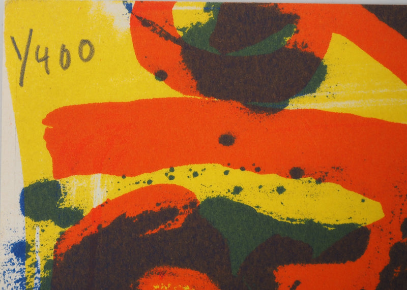 Bengt LINDSTROM : Maternité, Lithographie originale (photo de détail 6) - Crédit photo : Galerie Art.Paris