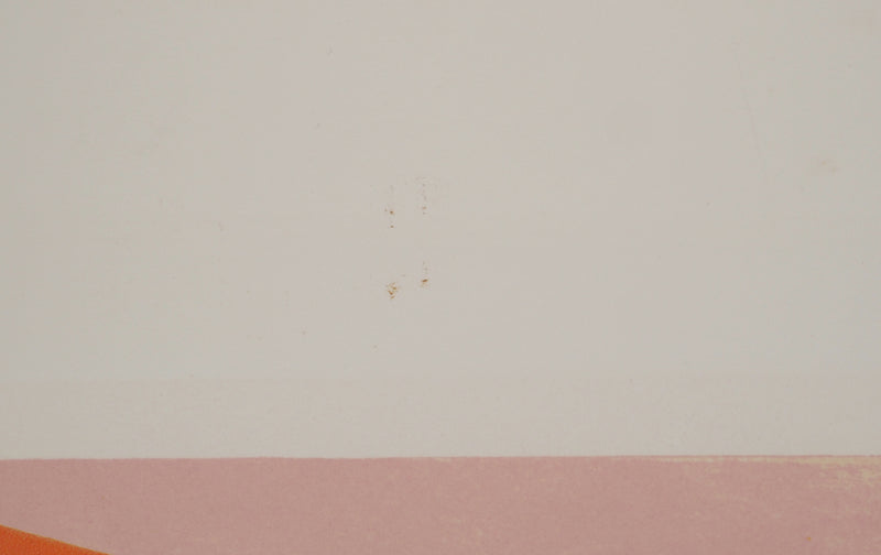 André LANSKOY : Composition au fil rouge, Lithographie originale (photo de détail 6) - Crédit photo : Galerie Art.Paris