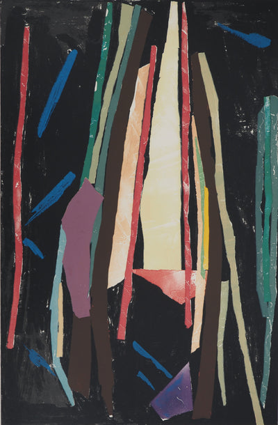 André LANSKOY : Forêt abstraite, Lithographie originale (photo de détail 3) - Crédit photo : Galerie Art.Paris