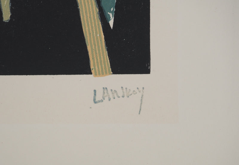 André LANSKOY : Forêt abstraite, Lithographie originale (photo de détail 2) - Crédit photo : Galerie Art.Paris