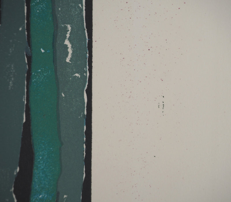 André LANSKOY : Forêt abstraite, Lithographie originale (photo de détail 6) - Crédit photo : Galerie Art.Paris