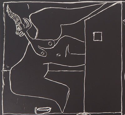 LE CORBUSIER : Nu et Taureau, Lithographie originale (photo de détail 3) - Crédit photo : Galerie Art.Paris