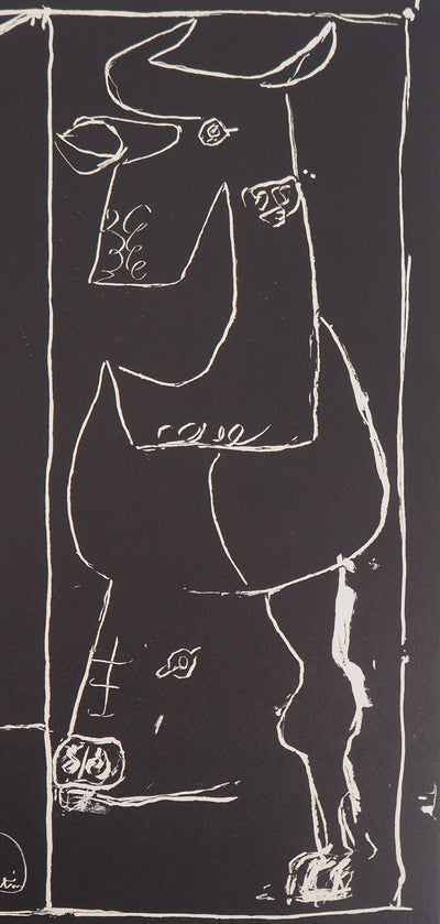 LE CORBUSIER : Nu et Taureau, Lithographie originale (photo de détail 5) - Crédit photo : Galerie Art.Paris