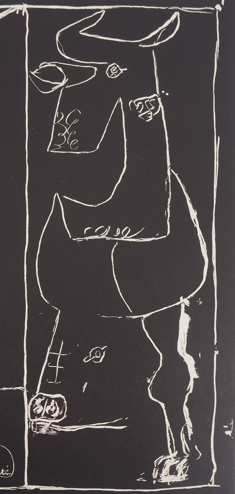 LE CORBUSIER : Nu et Taureau, Lithographie originale (photo de détail 5) - Crédit photo : Galerie Art.Paris