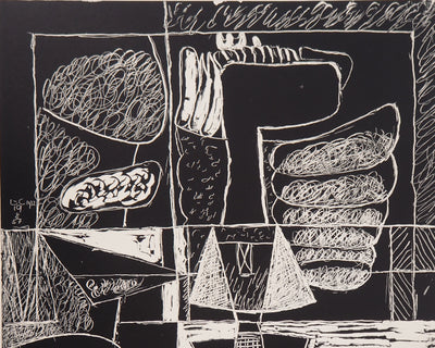 LE CORBUSIER : La main de l'architecte, Lithographie originale (photo de détail 3) - Crédit photo : Galerie Art.Paris