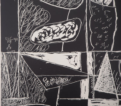 LE CORBUSIER : La main de l'architecte, Lithographie originale (photo de détail 6) - Crédit photo : Galerie Art.Paris