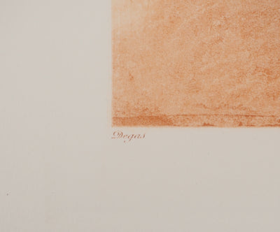 Edgar DEGAS : Danseuse nouant son brodequin, Héliogravure originale (photo de détail 2) - Crédit photo : Galerie Art.Paris