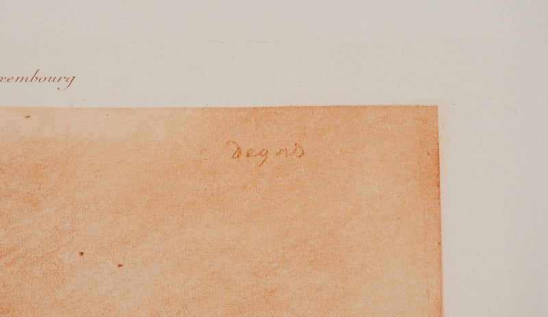 Edgar DEGAS : Danseuse nouant son brodequin, Héliogravure originale (photo de détail 7) - Crédit photo : Galerie Art.Paris