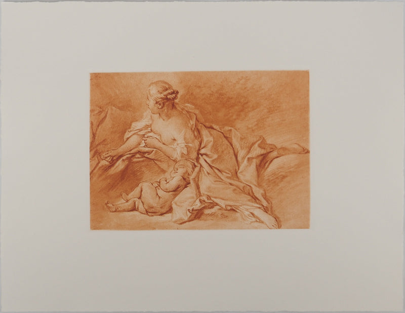 François BOUCHER : La mère et l&