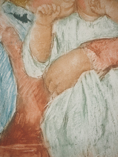 Mary CASSATT : Amour maternel, Gravure originale (photo de détail 4) - Crédit photo : Galerie Art.Paris