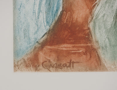 Mary CASSATT : Amour maternel, Gravure originale (photo de détail 2) - Crédit photo : Galerie Art.Paris