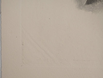 0ème siècle ECOLE : Portrait Charles De Gaulle, Gravure originale (photo de détail 6) - Crédit photo : Galerie Art.Paris