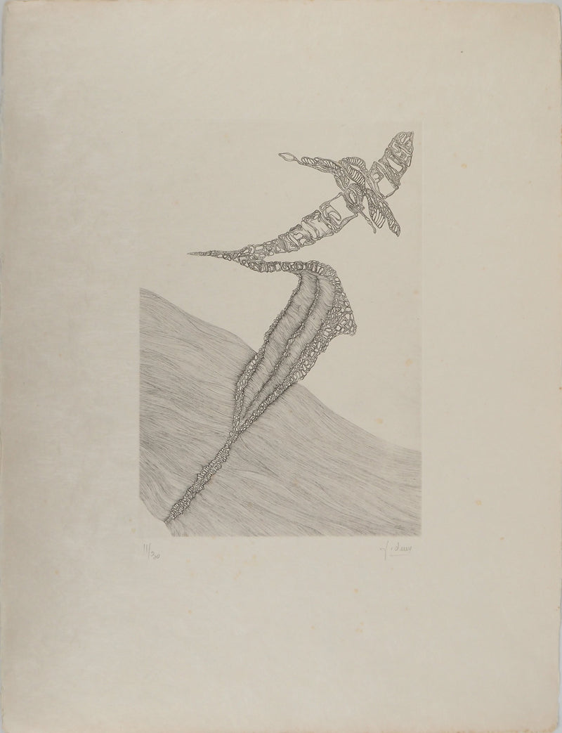 Fred DEUX : Devenir, Gravure originale (vue générale) - Crédit photo : Galerie Art.Paris