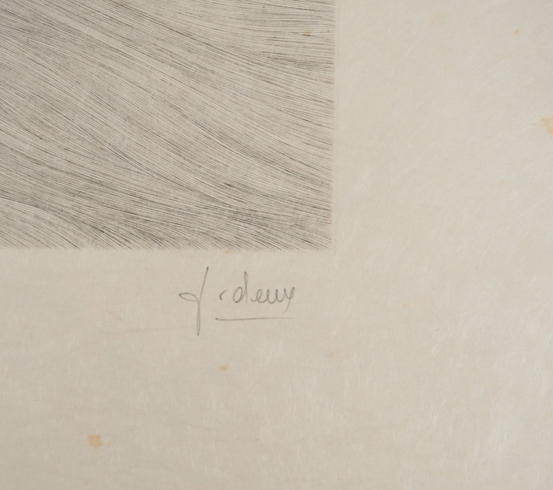 Fred DEUX : Devenir, Gravure originale (photo de détail 2) - Crédit photo : Galerie Art.Paris