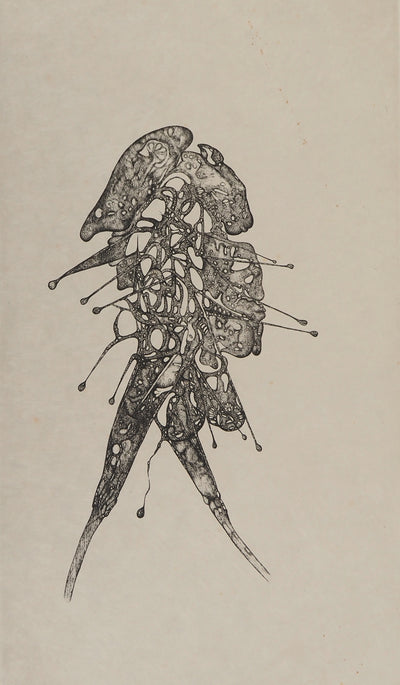 Fred DEUX : Fou, Gravure originale (photo de détail 3) - Crédit photo : Galerie Art.Paris